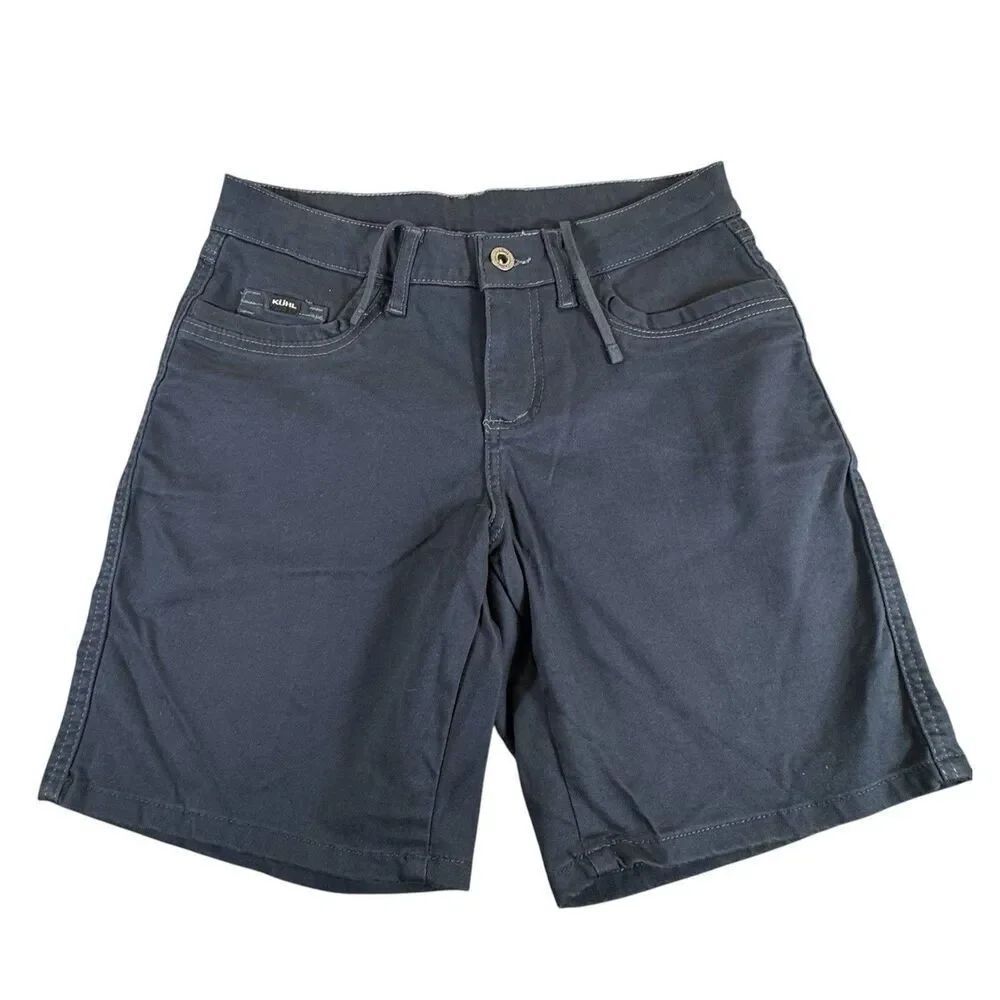 KUHL Sz 4 Kontour 8” Shorts Women Hiking Stretch Pavement Gorpcore KÜHL NWOT